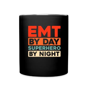 Ambulance Service Paramedic Paramedic - Full Colour Mug - black - Front