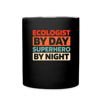Écologiste - Mug uni - noir - Devant