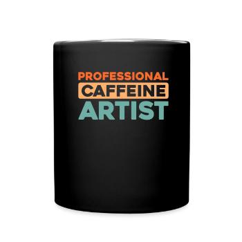 Barista - Full Colour Mug - black - Front