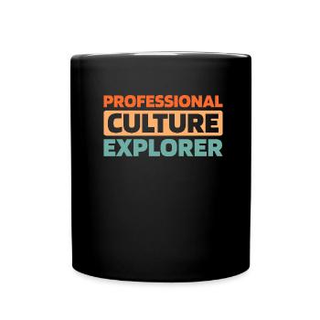 Ethnologue - Mug uni - noir - Devant