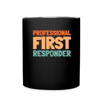 Ambulance Service Paramedic Paramedic - Full Colour Mug - black - Front