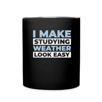 Climate Analyst - Full Colour Mug - black - Front