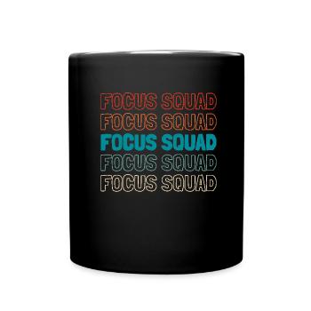 Escouade de chauffeurs - Mug uni - noir - Devant