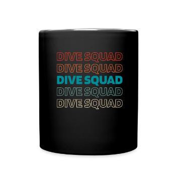 Équipe de cuisine - Mug uni - noir - Devant