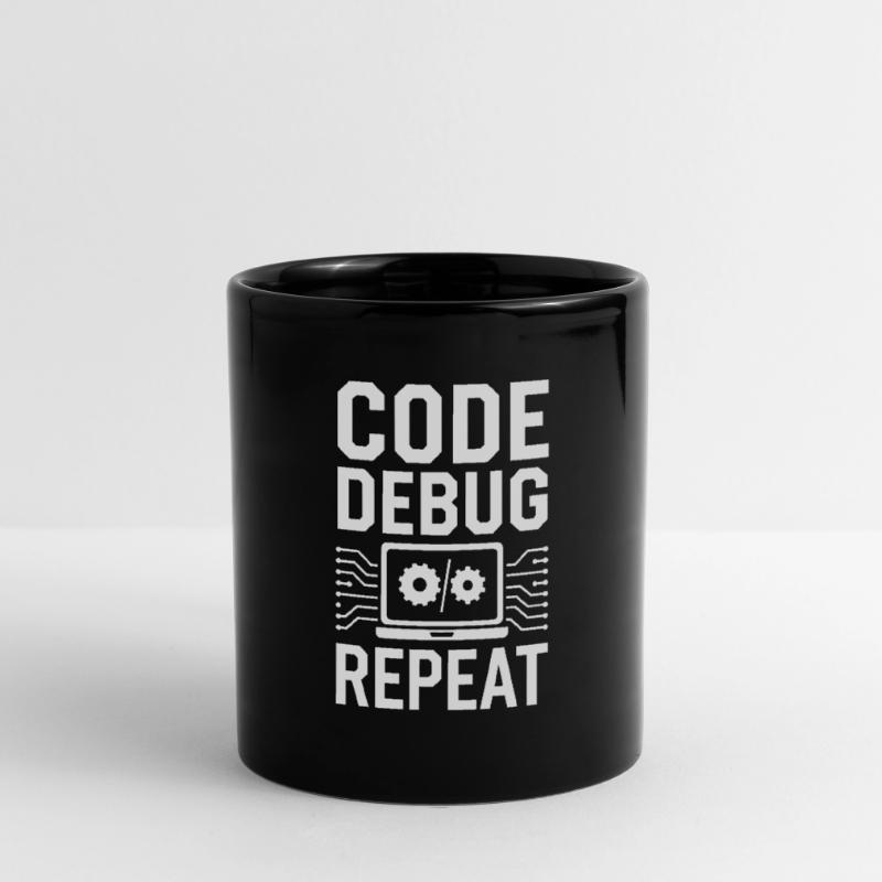 Administrator Support Nerd Computer Tech Tasse einfarbig