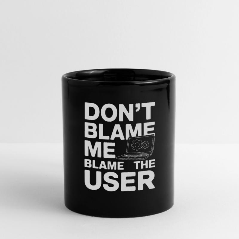 Administrator Support Nerd Computer Tech Tasse einfarbig