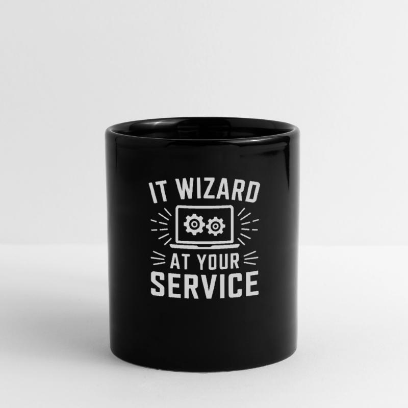 Administrator Support Nerd Computer Tech Tasse einfarbig