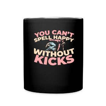 Capoeira Danse martiale - Mug uni - noir - Devant