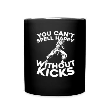 Capoeira Danse martiale - Mug uni - noir - Devant