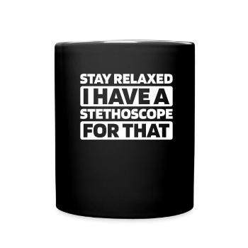 Pédiatre - Mug uni - noir - Devant