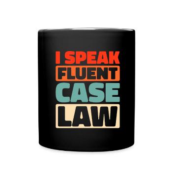 Avocat - Mug uni - noir - Devant