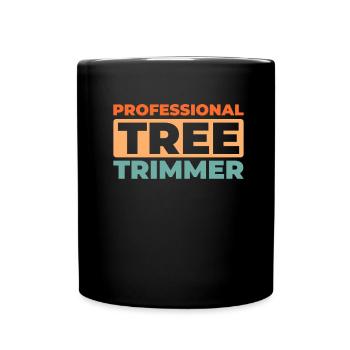 Tree trimmers - Full Colour Mug - black - Front