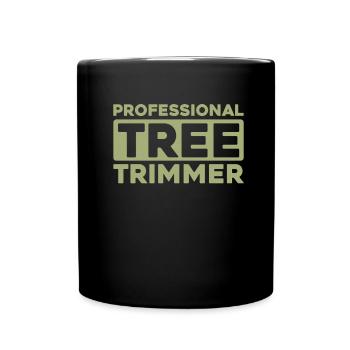 Tree trimmers - Full Colour Mug - black - Front