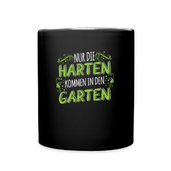 T-Shirt für Gartenbau Gärtner und Gartenbauer - Tasse einfarbig - Schwarz - Vorne