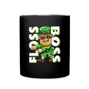 Float Boss Goblin Dancing St Patricks Day Gift - Mug uni - noir - Devant