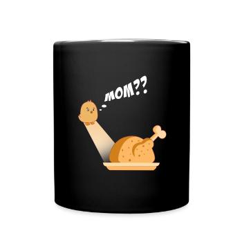 BRATHÄHNCHEN - Tasse einfarbig - Schwarz - Vorne