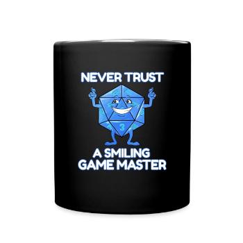 Game Master Jeu de rôle Geek Jeu RPG - Mug uni - noir - Devant