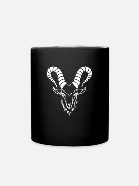 Capricorn Capricorn Capricorn Mountains Mountains - Full Colour Mug - black
