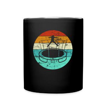 trampoline - Mug uni - noir - Devant