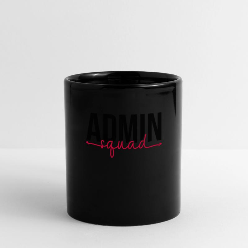 Admin Squad Front Office Admin Crew Assistant Full Colour Mug