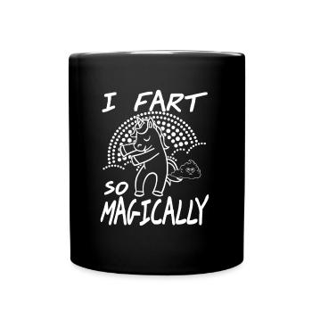 Je pet so magical unicorn pet pet unicorn chiots - Mug uni - noir - Devant