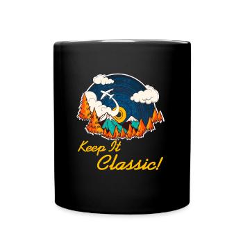 Keep it Classic Records - Full Colour Mug - black - Front