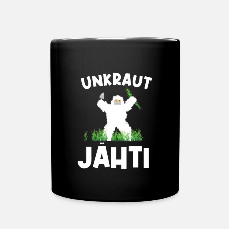Unkraut Jähti Yeti - Tasse einfarbig - Schwarz