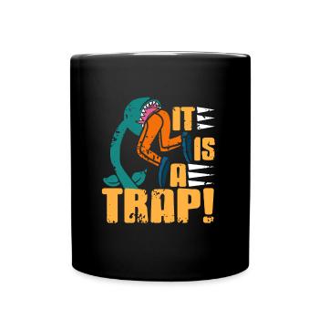 It's a ! Carnivorous plants - Full Colour Mug - black - Front