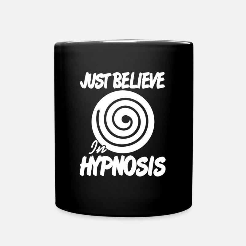 Il suffit de croire en l’hypnose - Mug uni - noir