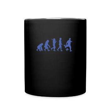 T-shirt de football Évolution du football - Mug uni - noir - Devant