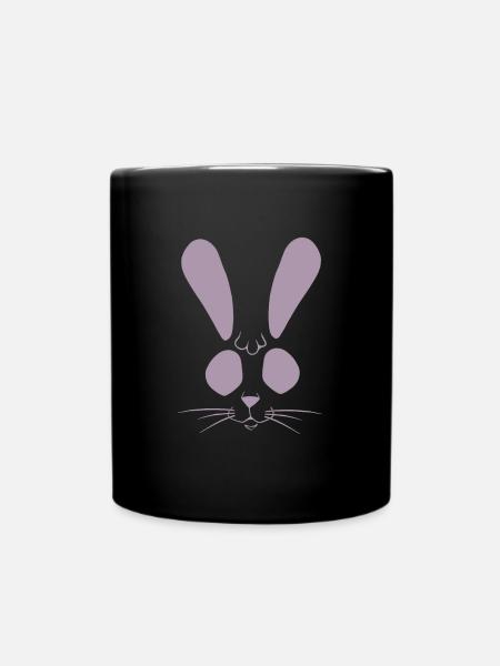 lapin lapin lapin de pâques - Mug uni - noir