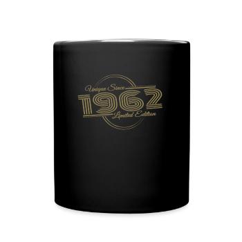 Unique depuis 1962 Anniversaire 60e anniversaire - Mug uni - noir - Devant