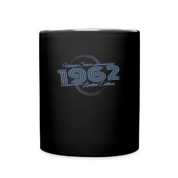 Unique depuis 1962 Anniversaire 60e anniversaire - Mug uni - noir - Devant