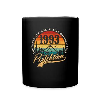 1993 Vintage Birthday Gift Idea Perfection - Mug uni - noir - Devant