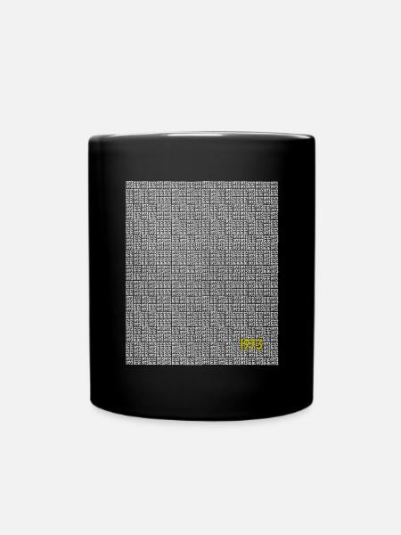 1973 - 50th birthday, anniversary, wedding anniversary - Full Colour Mug - black