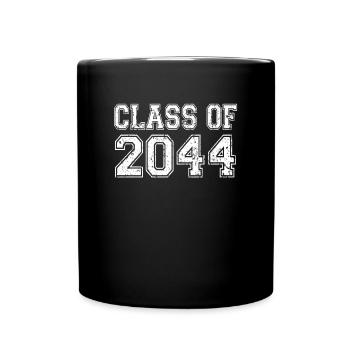 Class Of 2044 Graduation Vintage - Full Colour Mug - black - Front