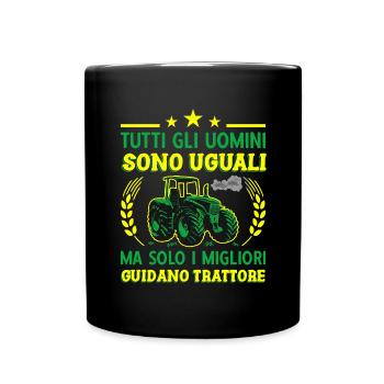 Agricoltura Solo I Migliori Guidano Trattore - Tasse einfarbig - Schwarz - Vorne