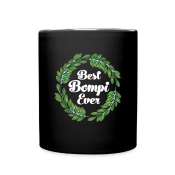 Bester Bompa Belgien Opa flämisch Vater Flandern - Tasse einfarbig - Schwarz - Vorne