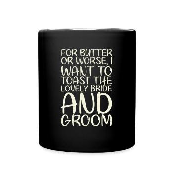 Pour le beurre ou pire, j’aimerais aller au - Mug uni - noir - Devant
