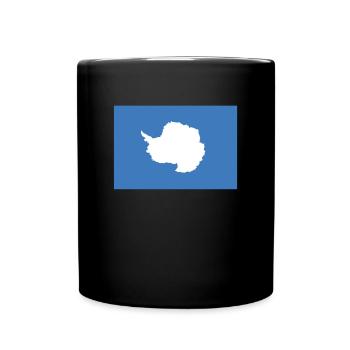 Drapeau officiel de l’Antarctique Antarctican Country Pride - Mug uni - noir - Devant