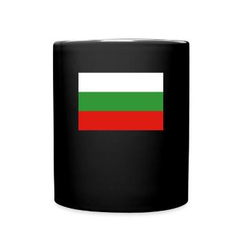Drapeau officiel de la Bulgarie Fierté du pays bulgare - Mug uni - noir - Devant