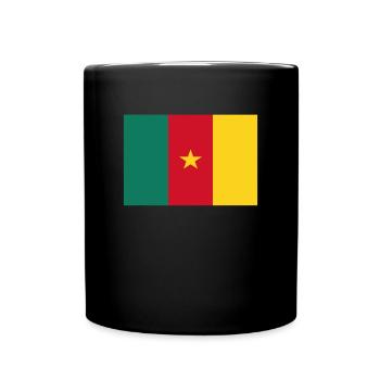 Drapeau officiel du Cameroun Cameroun Country Pride - Mug uni - noir - Devant