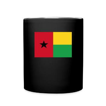 Drapeau officiel de la Guinée Fierté du pays guinéen - Mug uni - noir - Devant
