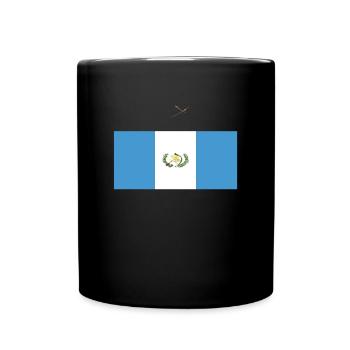 Official Guatemala Flag Guatemalan Country Pride - Full Colour Mug - black - Front