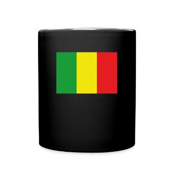 Drapeau officiel du Mali Malian Country Pride - Mug uni - noir - Devant