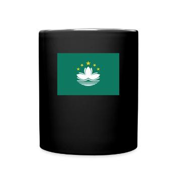 Official Missouri Flag Mozambican Country Pride - Full Colour Mug - black - Front
