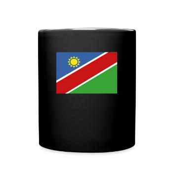 Drapeau officiel de la Namibie Namibian Country Pride - Mug uni - noir - Devant