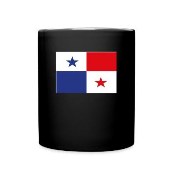 Drapeau officiel du Panama Panama Country Pride - Mug uni - noir - Devant