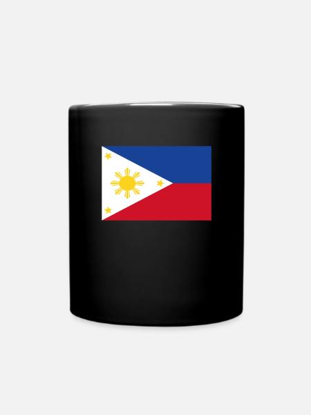 Drapeau officiel des Philippines Philippine Country Pride - Mug uni - noir