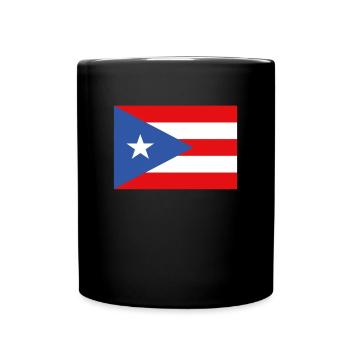 Officiel Portoricains Flag Ricans Country Pride - Mug uni - noir - Devant